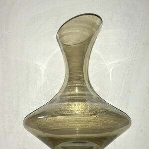 Ship Wine Decanter Slant Top W/ Round Bottom Champagne Crystal Decanter